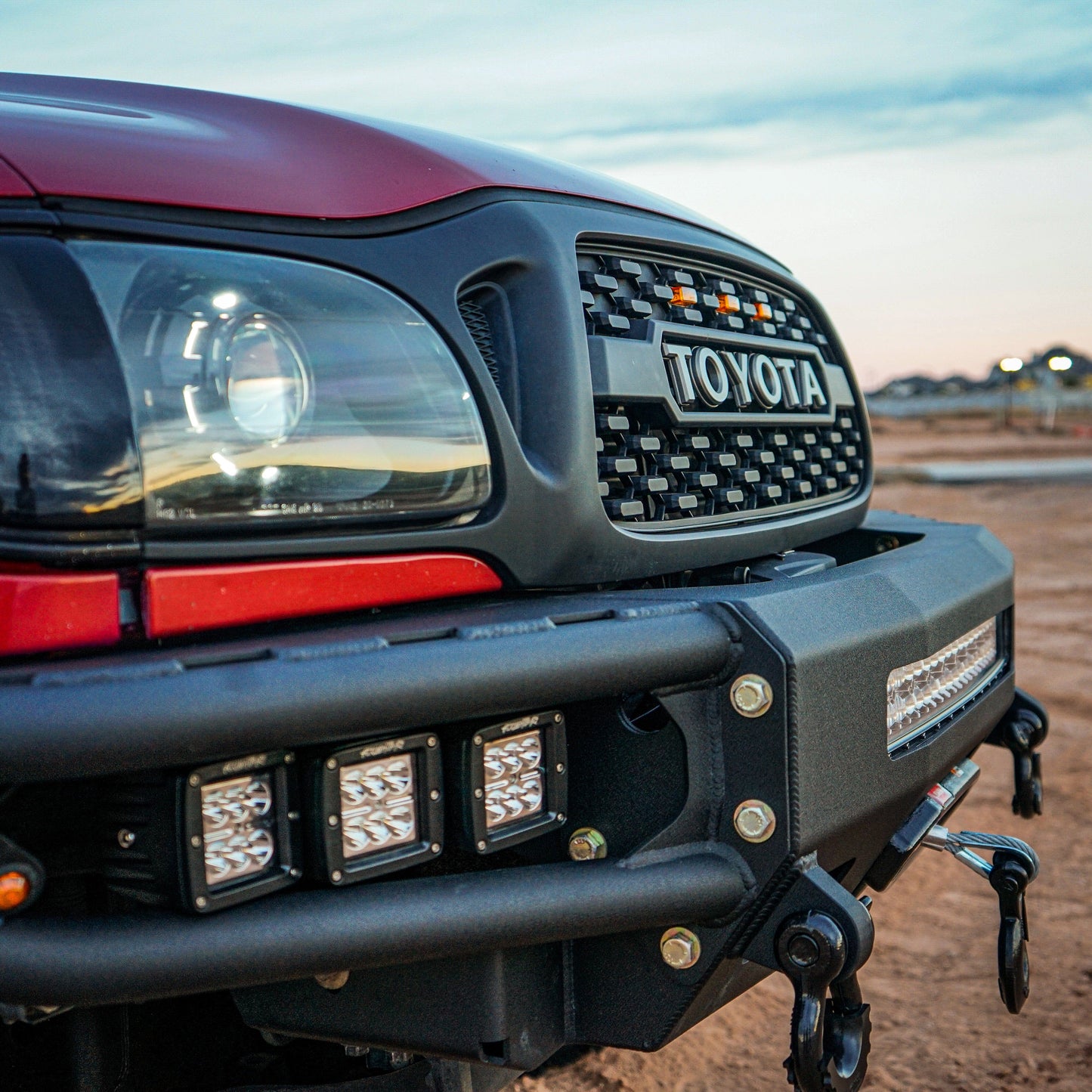 1995-2004 TOYOTA TACOMA DIABLO FRONT WINCH BUMPER Chassis Unlimited Inc.