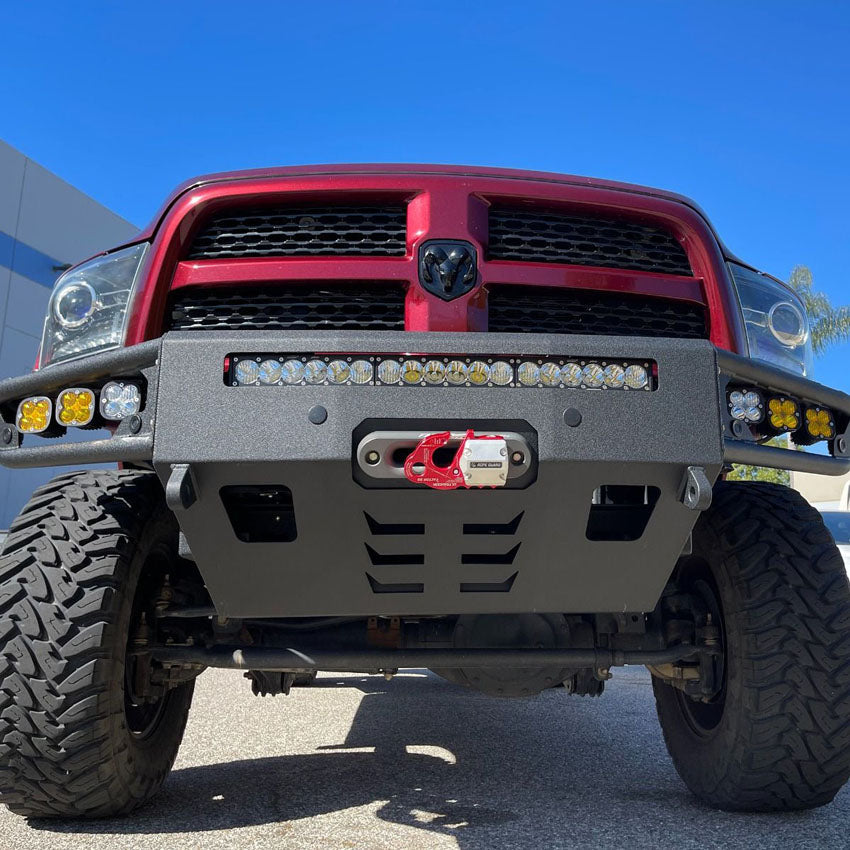 2010-2018 RAM 2500/3500 DIABLO FRONT WINCH BUMPER Chassis Unlimited Inc.