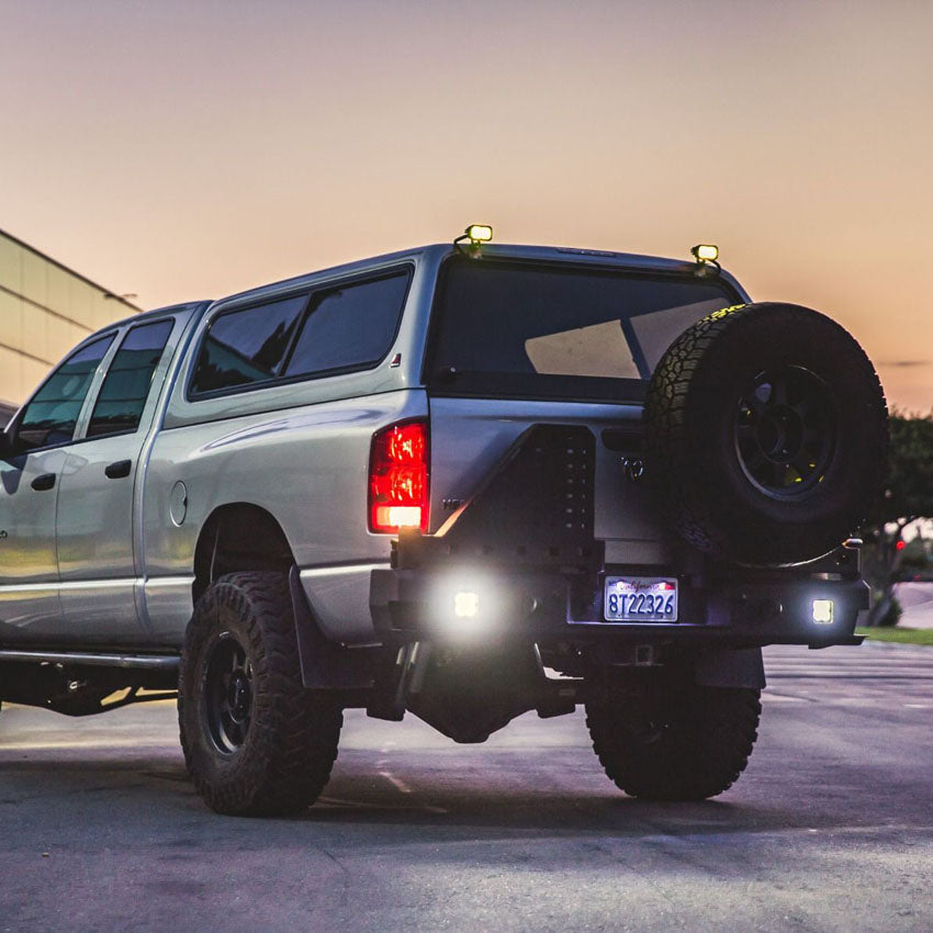 2003-2009 RAM 2500/3500 OCTANE DUAL SWING OUT REAR BUMPER Chassis Unlimited Inc.