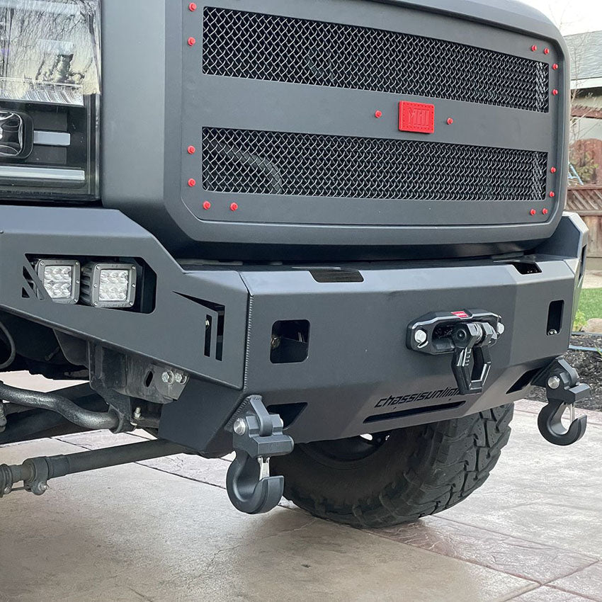 2011-2016 FORD SUPERDUTY F250/F350 OCTANE SERIES FRONT WINCH BUMPER Chassis Unlimited Inc.