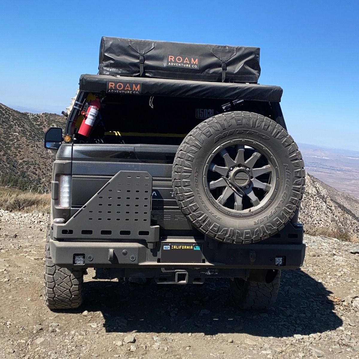 2017-2022 FORD SUPERDUTY F250/F350 DUAL SWING OUT REAR BUMPER Chassis Unlimited Inc.