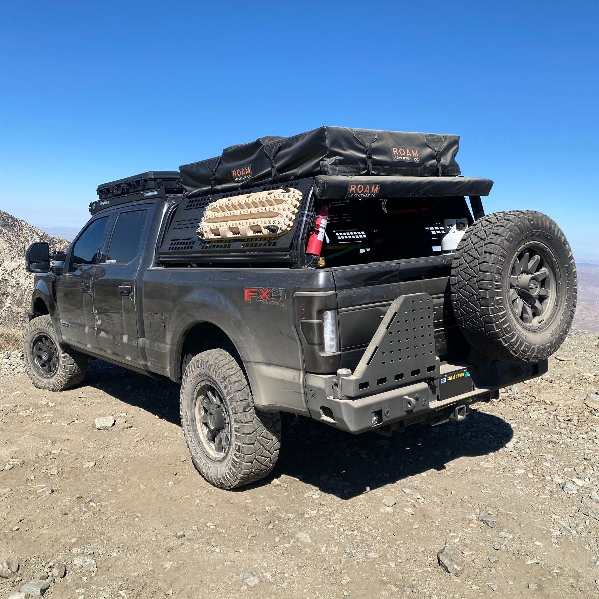 2017-2022 FORD SUPERDUTY F250/F350 DUAL SWING OUT REAR BUMPER Chassis Unlimited Inc.