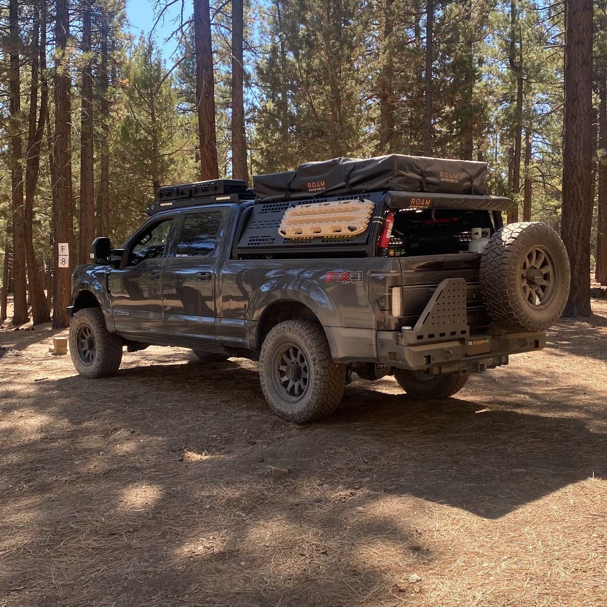 2017-2022 FORD SUPERDUTY F250/F350 DUAL SWING OUT REAR BUMPER Chassis Unlimited Inc.