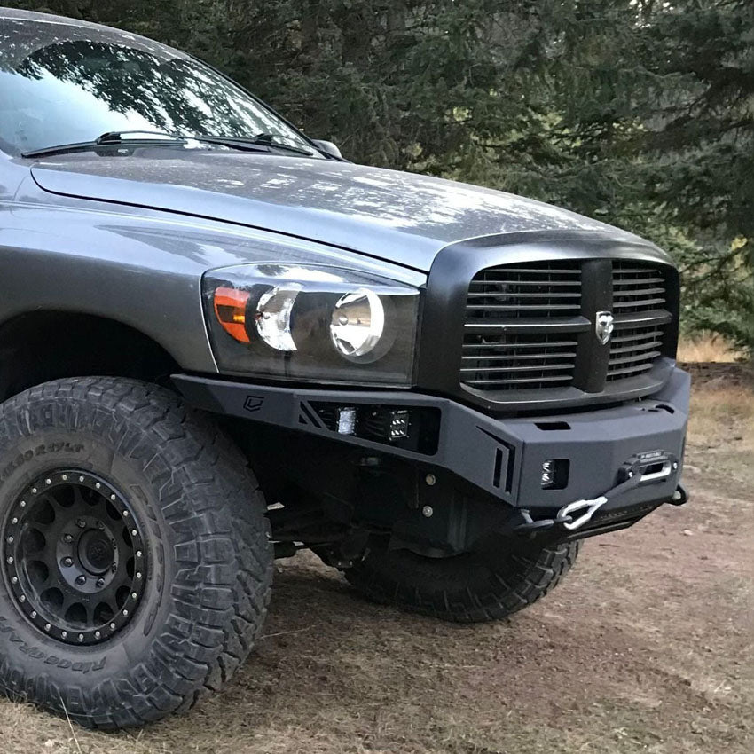 2006-2009 RAM 2500/3500 OCTANE FRONT WINCH BUMPER Chassis Unlimited Inc.