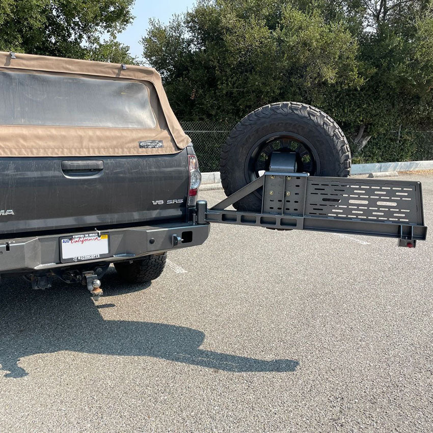 2005-2015 TOYOTA TACOMA SWING OUT REAR BUMPER Chassis Unlimited Inc.