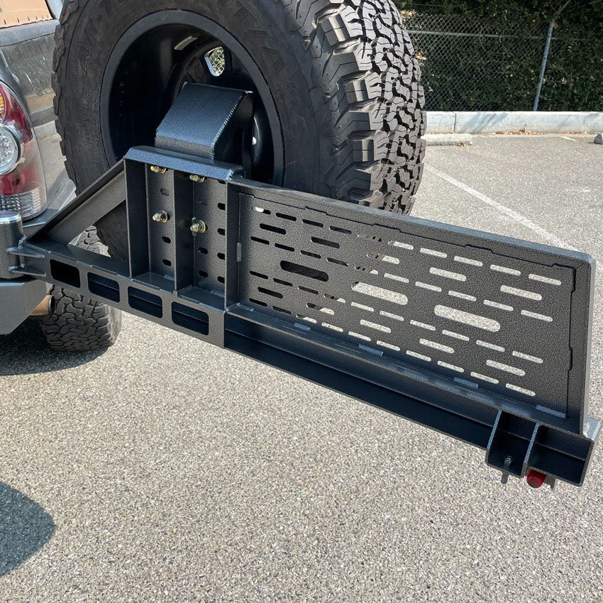 2005-2015 TOYOTA TACOMA SWING OUT REAR BUMPER Chassis Unlimited Inc.