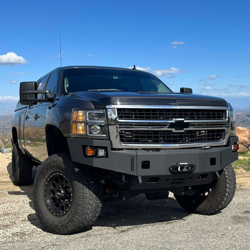 2007.5-2010 CHEVY SILVERADO 2500/3500 OCTANE WINCH BUMPER Chassis Unlimited Inc.