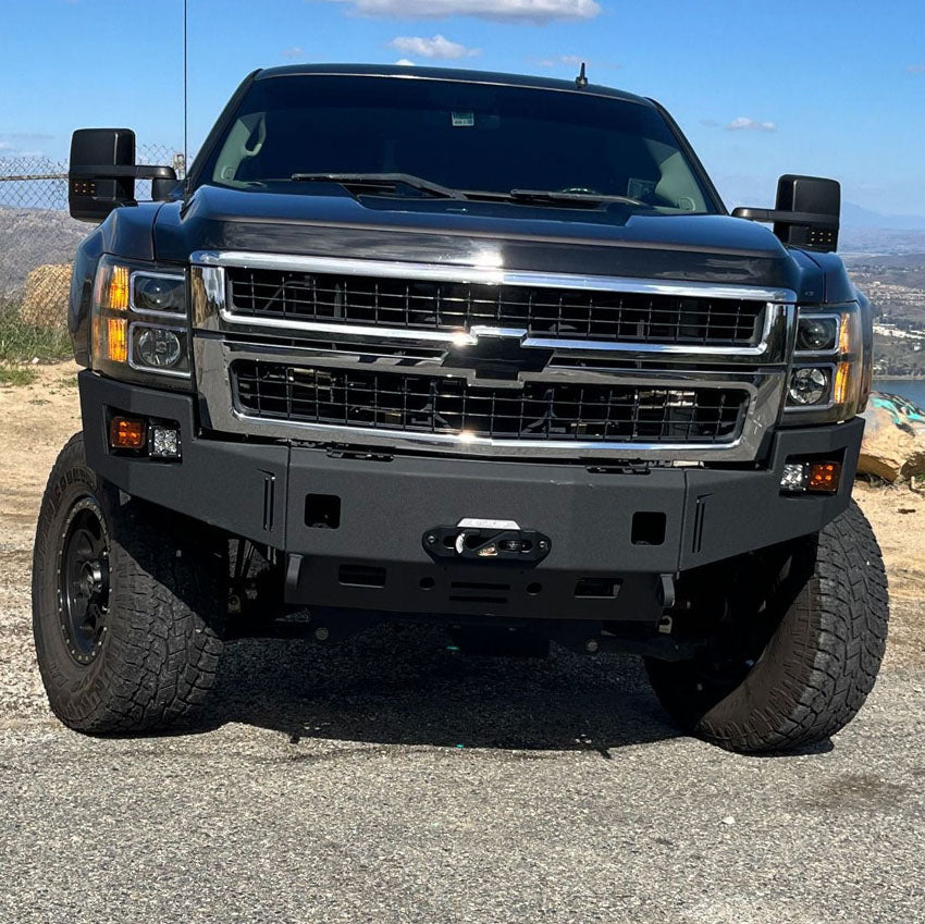 2007.5-2010 CHEVY SILVERADO 2500/3500 OCTANE WINCH BUMPER Chassis Unlimited Inc.
