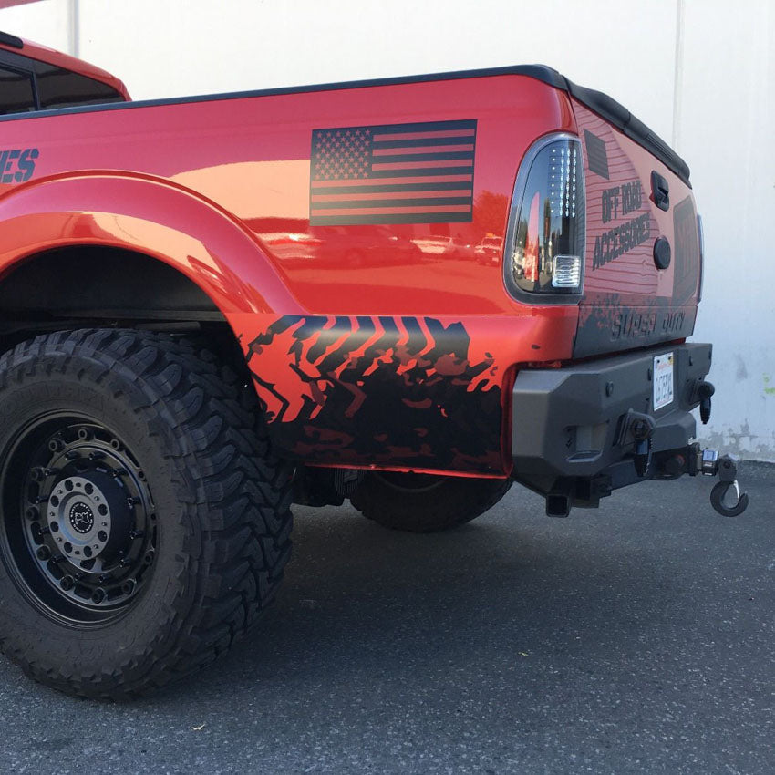 1999-2016 FORD SUPERDUTY F250/F350 OCTANE SERIES REAR BUMPER Chassis Unlimited Inc.