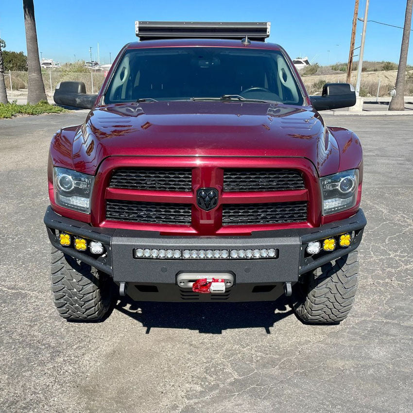 2010-2018 RAM 2500/3500 DIABLO FRONT WINCH BUMPER Chassis Unlimited Inc.