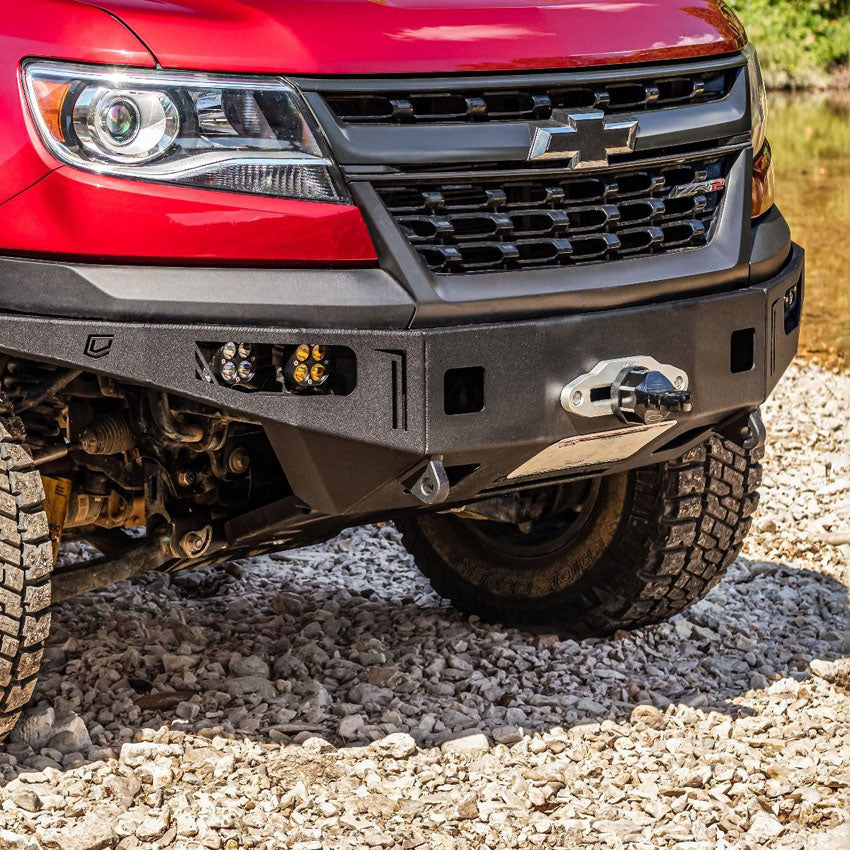 2017-2020 CHEVY ZR2 COLORADO OCTANE FRONT WINCH BUMPER Chassis Unlimited Inc.