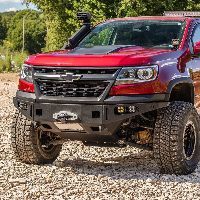 2017-2020 CHEVY ZR2 COLORADO OCTANE FRONT WINCH BUMPER Chassis Unlimited Inc.