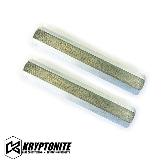 Kryptonite Solid Steel Tie Rod Sleeves Zinc Plated