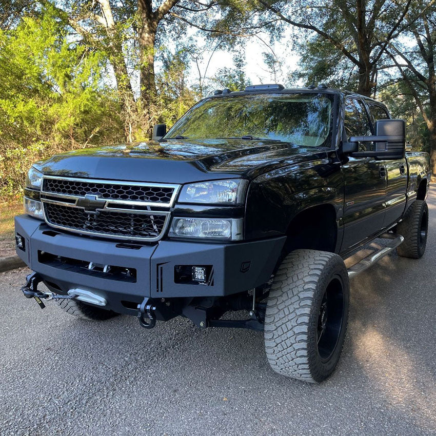 2003-2007 CHEVY SILVERADO 2500/3500 OCTANE FRONT WINCH BUMPER Chassis Unlimited Inc.
