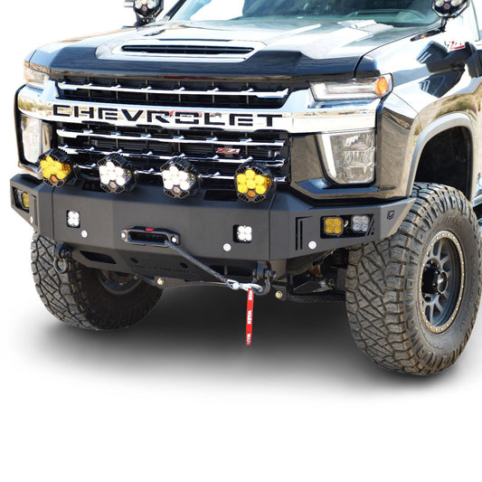 2020-2022 CHEVY SILVERADO 2500/3500 OCTANE FRONT WINCH BUMPER Chassis Unlimited Inc.