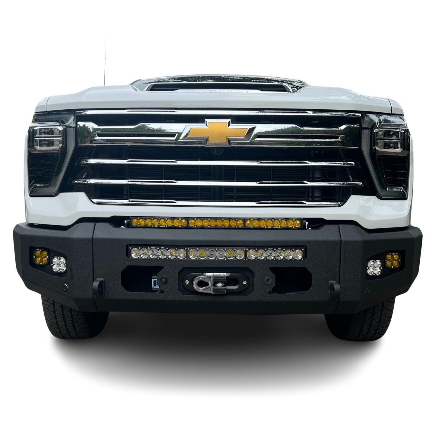 2024+ CHEVY SILVERADO 2500/3500 ATTITUDE FRONT WINCH BUMPER Chassis Unlimited Inc.