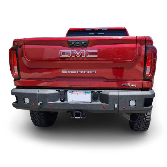 2020-2022 GMC SIERRA 2500/3500 ATTITUDE REAR BUMPER Chassis Unlimited Inc.