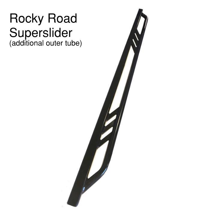 Chevy Silverado Rock Slider with kick out