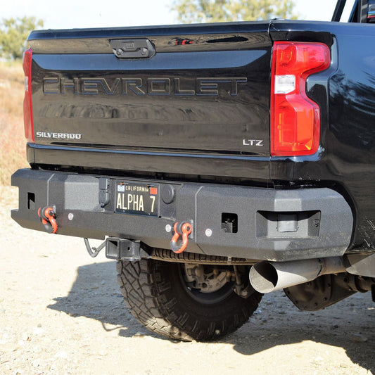 2020-2022 CHEVY SILVERADO 2500/3500 ATTITUDE REAR BUMPER Chassis Unlimited Inc.