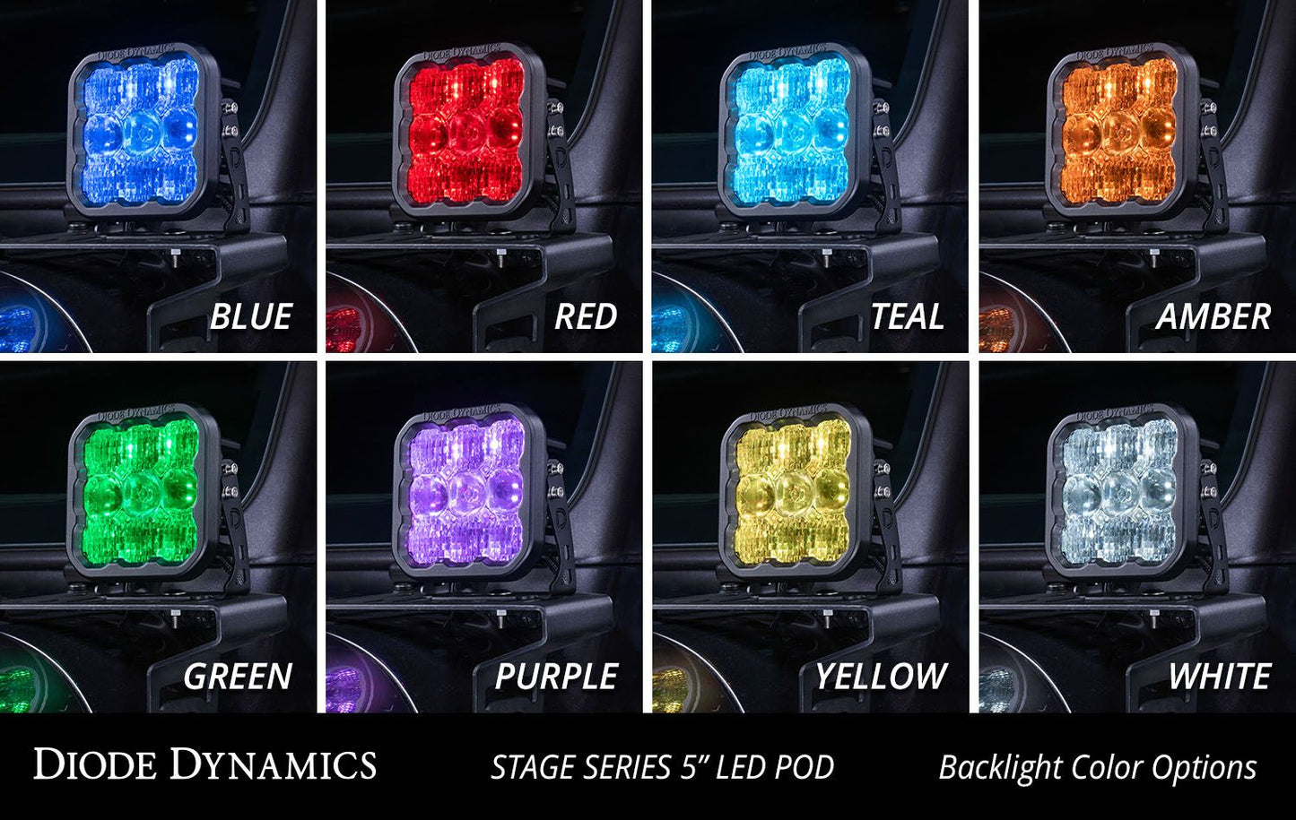Diode Dynamics SS5 CrossLink 8-Pod LED Light Bar One