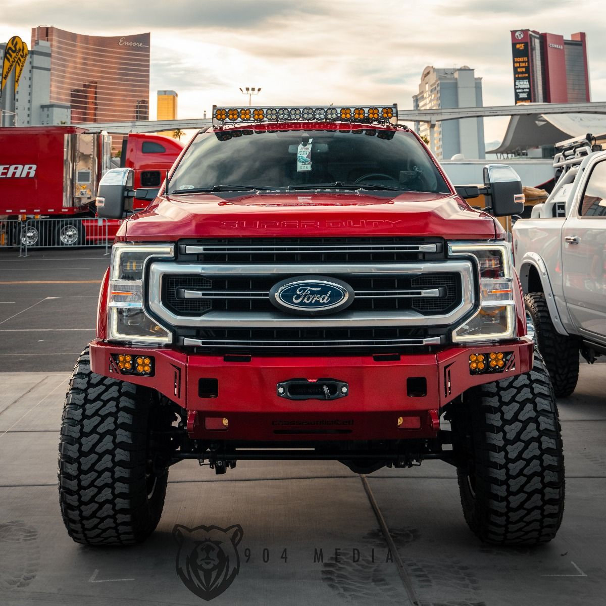 2017-2022 FORD SUPERDUTY F250/F350 OCTANE SERIES FRONT WINCH BUMPER Chassis Unlimited Inc.