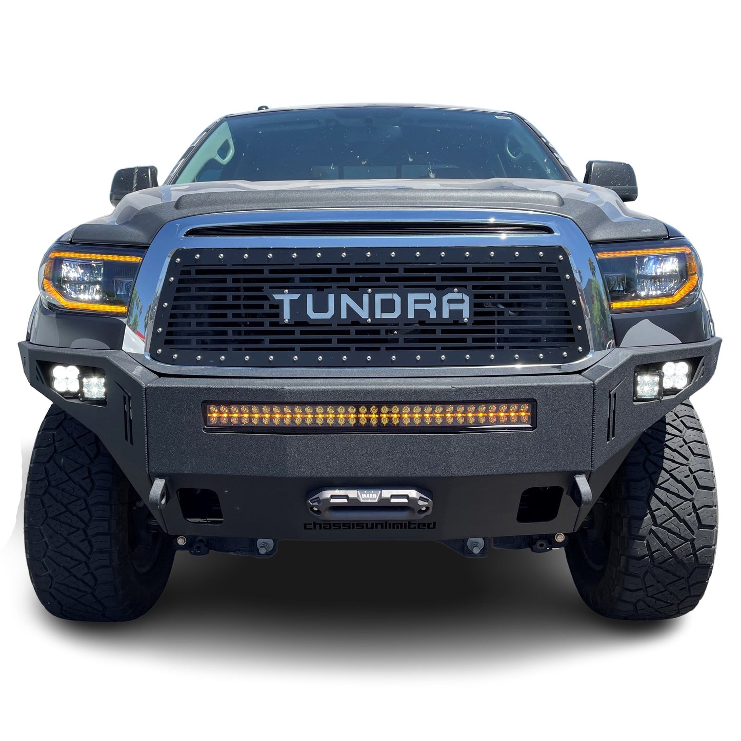 2007-2013 TOYOTA TUNDRA OCTANE FRONT WINCH BUMPER Chassis Unlimited Inc.