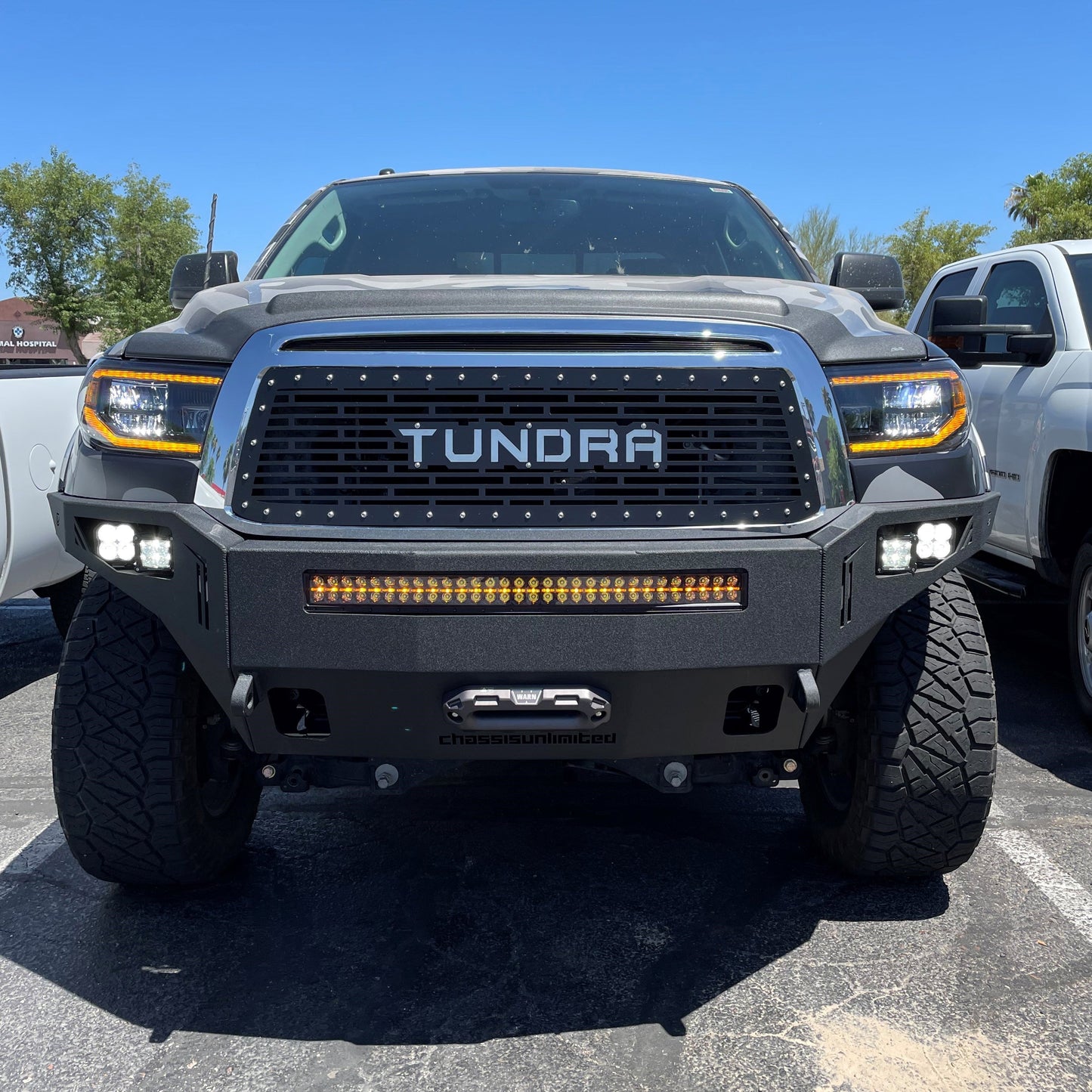 2007-2013 TOYOTA TUNDRA OCTANE FRONT WINCH BUMPER Chassis Unlimited Inc.