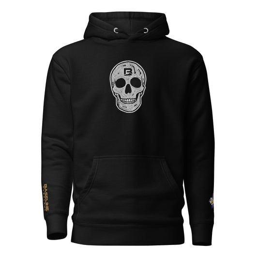 Baseline Overland Topo Skull Premium Hoodie