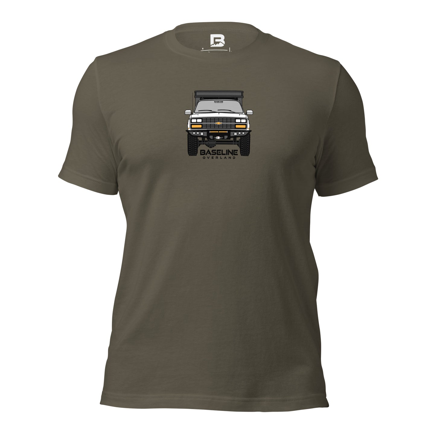Baseline Square Body Camper Unisex t-shirt