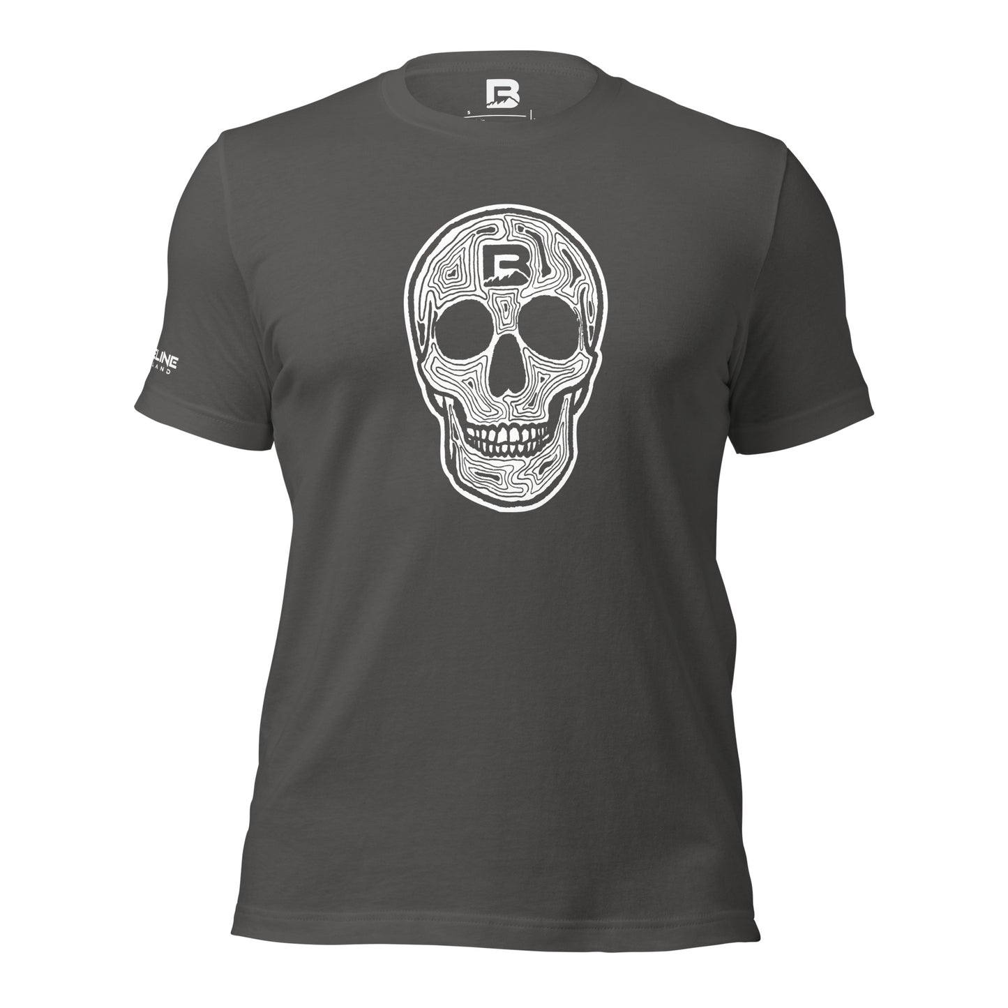 Baseline Overland Topo Skull Unisex t-shirt