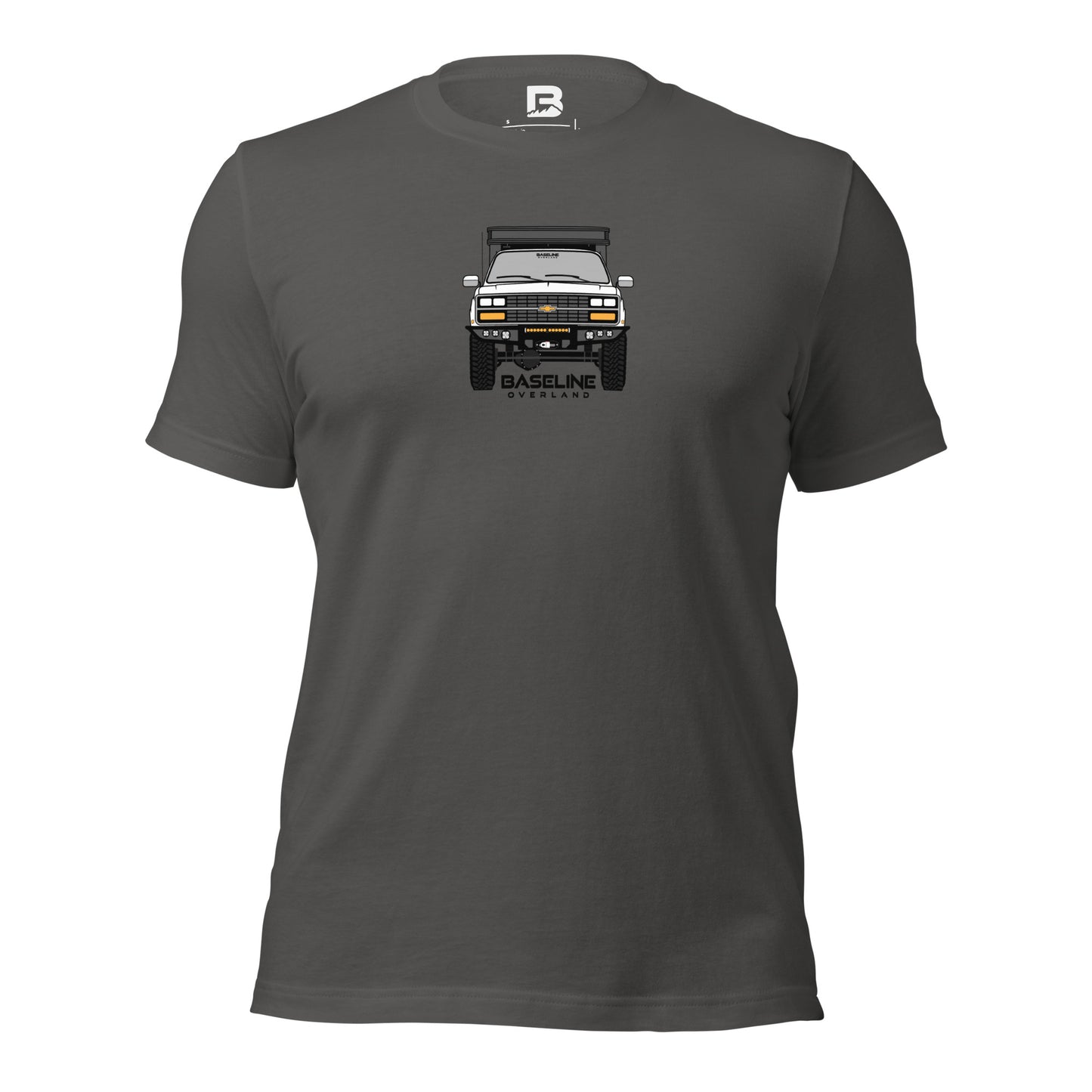 Baseline Square Body Camper Unisex t-shirt