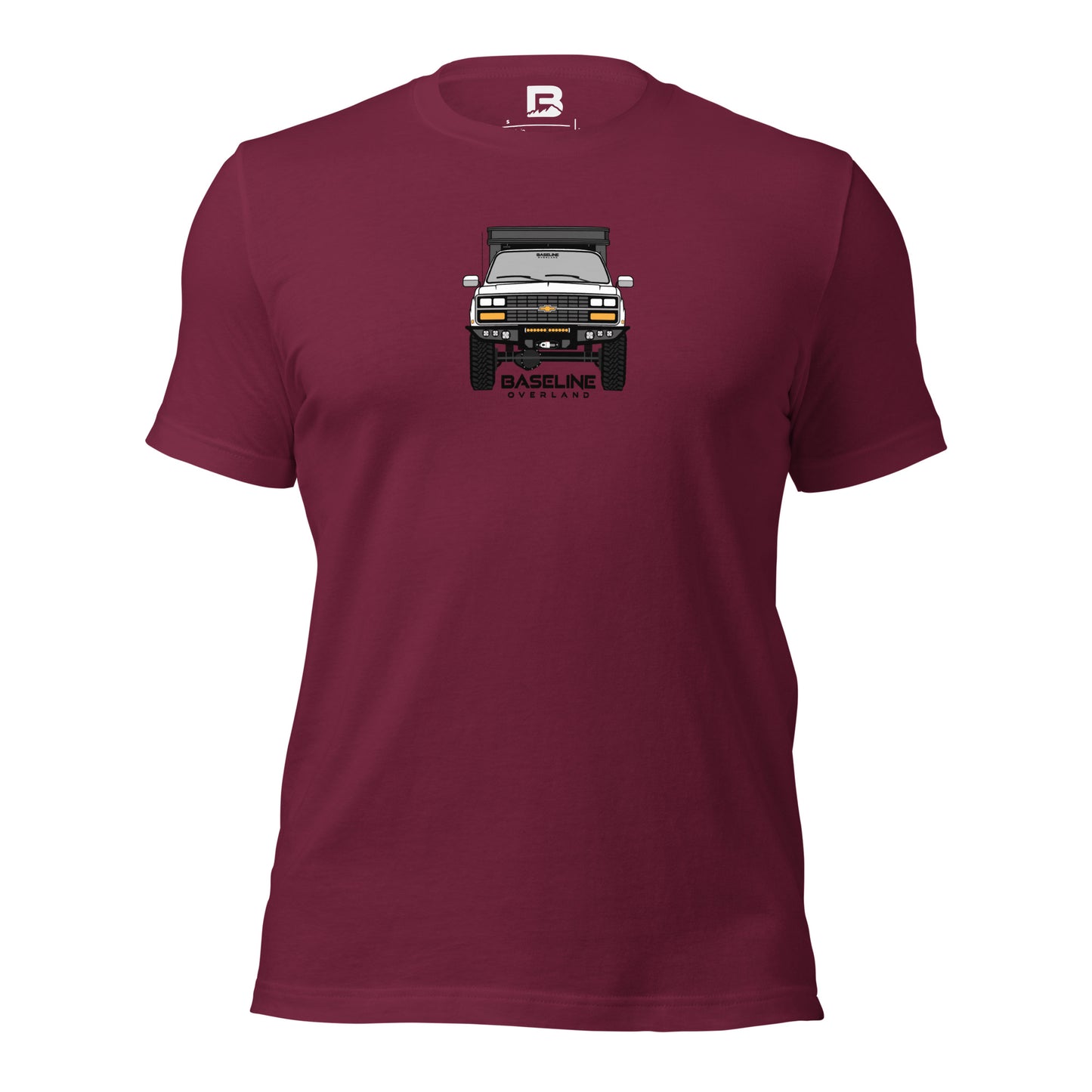 Baseline Square Body Camper Unisex t-shirt