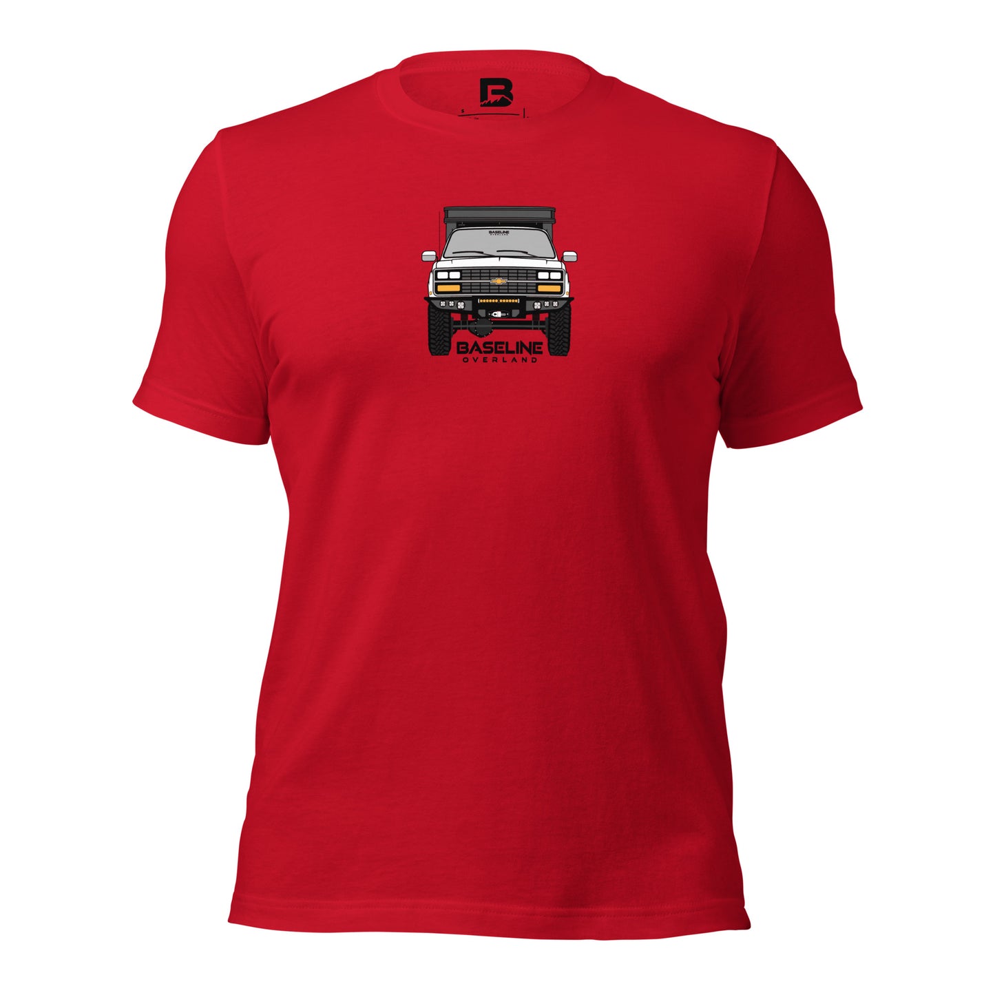 Baseline Square Body Camper Unisex t-shirt
