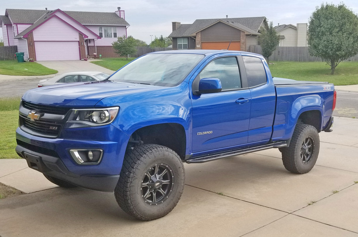 2004-14 Chevy Colorado/Canyon Rock Sliders Crew Cab and Ext Cab
