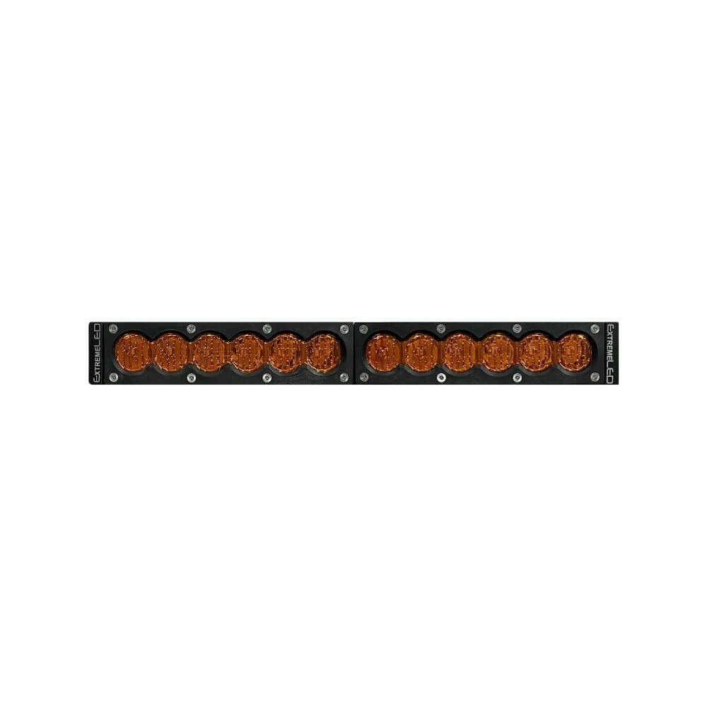 ExtremeLED X6S SLIM AMBER/WHITE LED LIGHT BAR