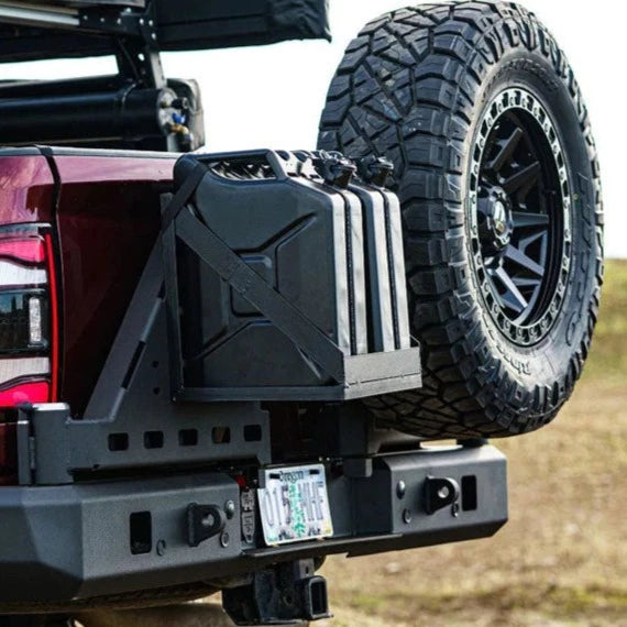 Dual Fuel /Water Can Mount Fits Swing-Out Bumpers 1500/2500/3500