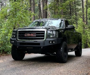 2007-2013 GMC Sierra 1500 Front Winch Bumper by Chassis Unlimited