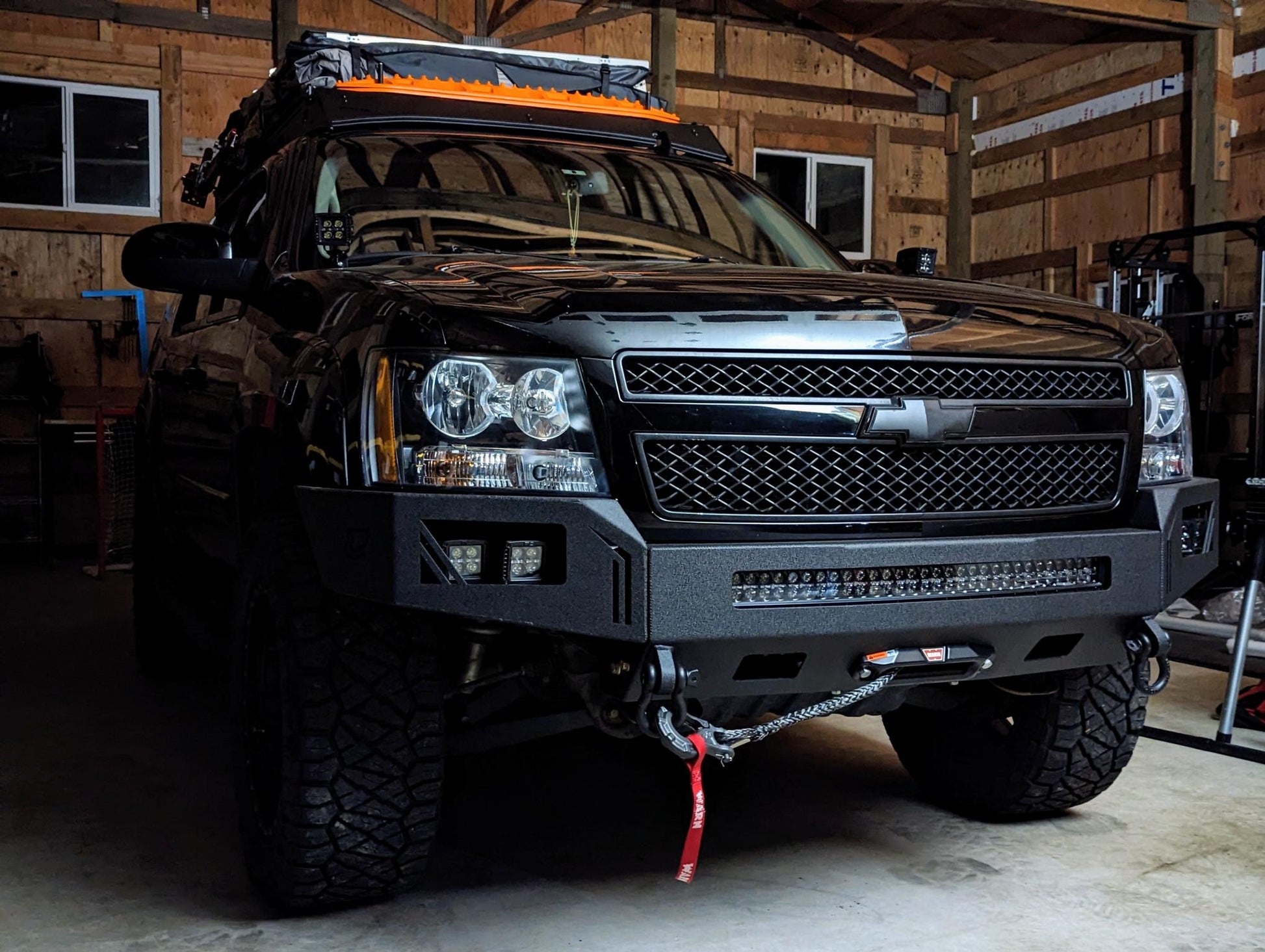 GMT900 Chevy Tahoe Winch Bumper