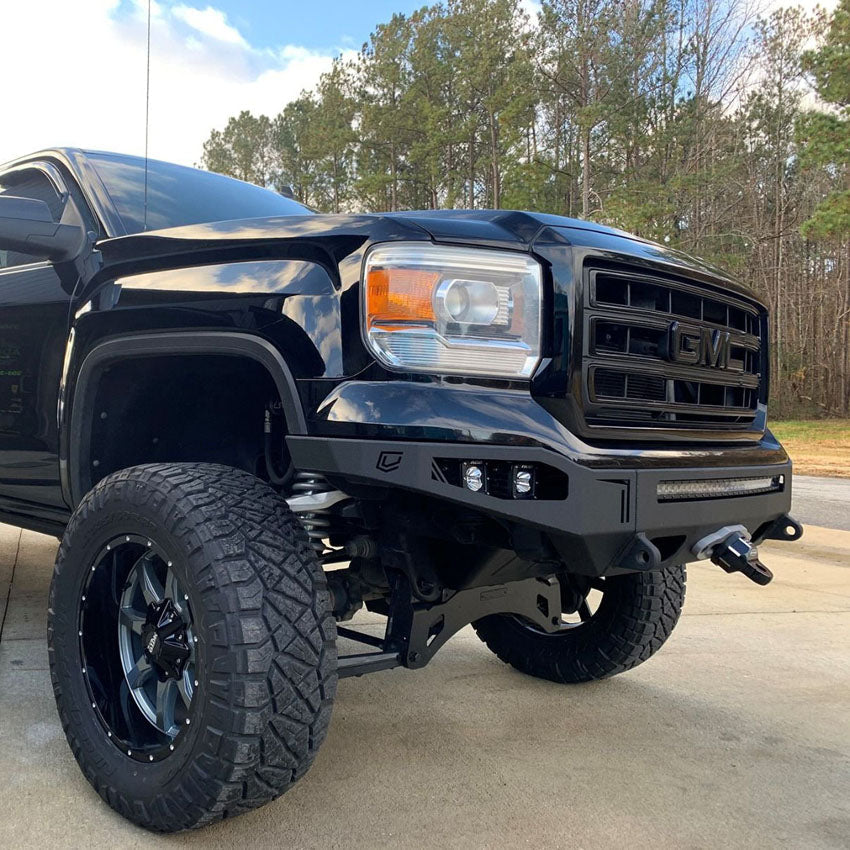 2014-2015 GMC Sierra 1500 Front Winch Bumper by Chassis Unlimited