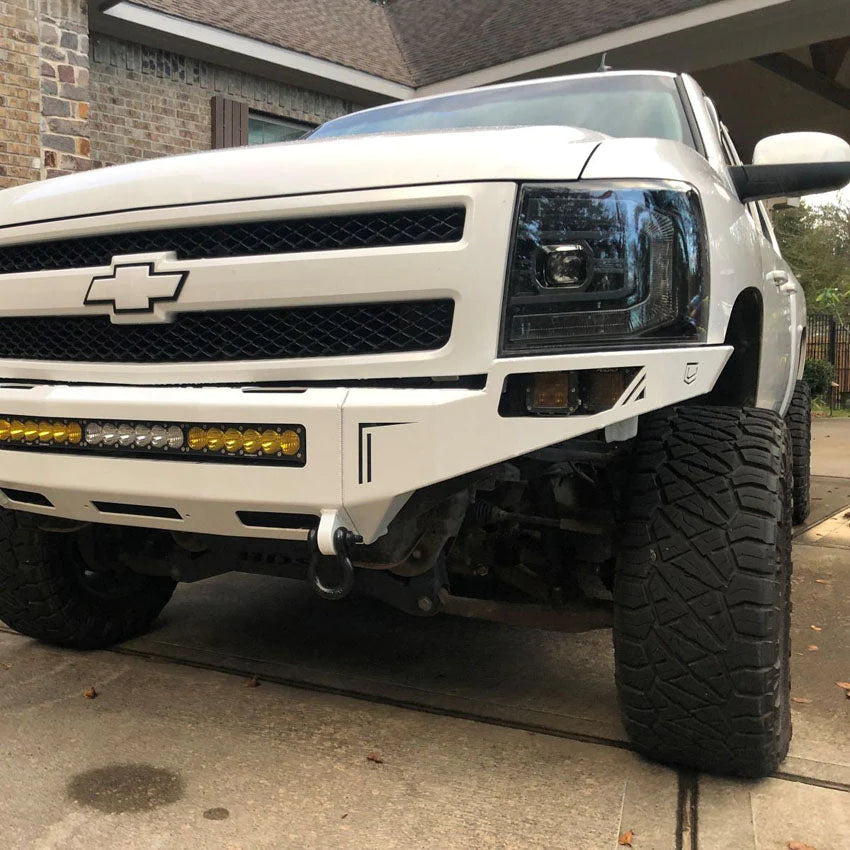 2008-2013 Chevy Silverado 1500 Front Winch Bumper