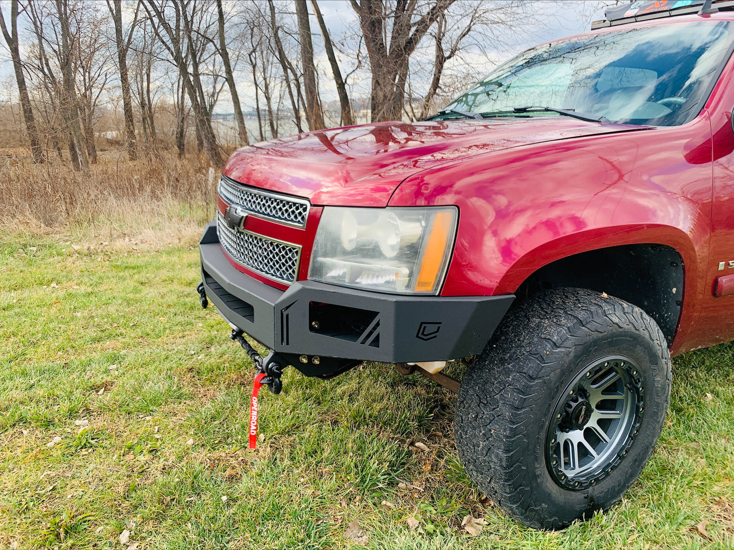 Chevy Suburban low profile winch bumper