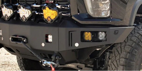 Chassis Unlimited Winch Bumper Black Powder Coat