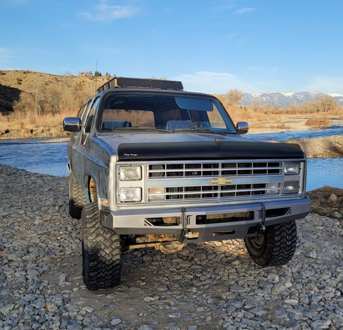 1973-1991 CHEVY/GMC SUV OR 1973-1987 SILVERADO/ SIERRA OCTANE FRONT WINCH BUMPER 1500 2500 3500