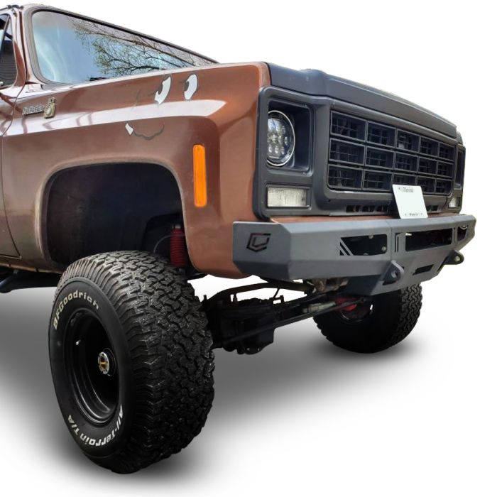 1973-1991 CHEVY/GMC SUV OR 1973-1987 SILVERADO/ SIERRA OCTANE FRONT WINCH BUMPER 1500 2500 3500