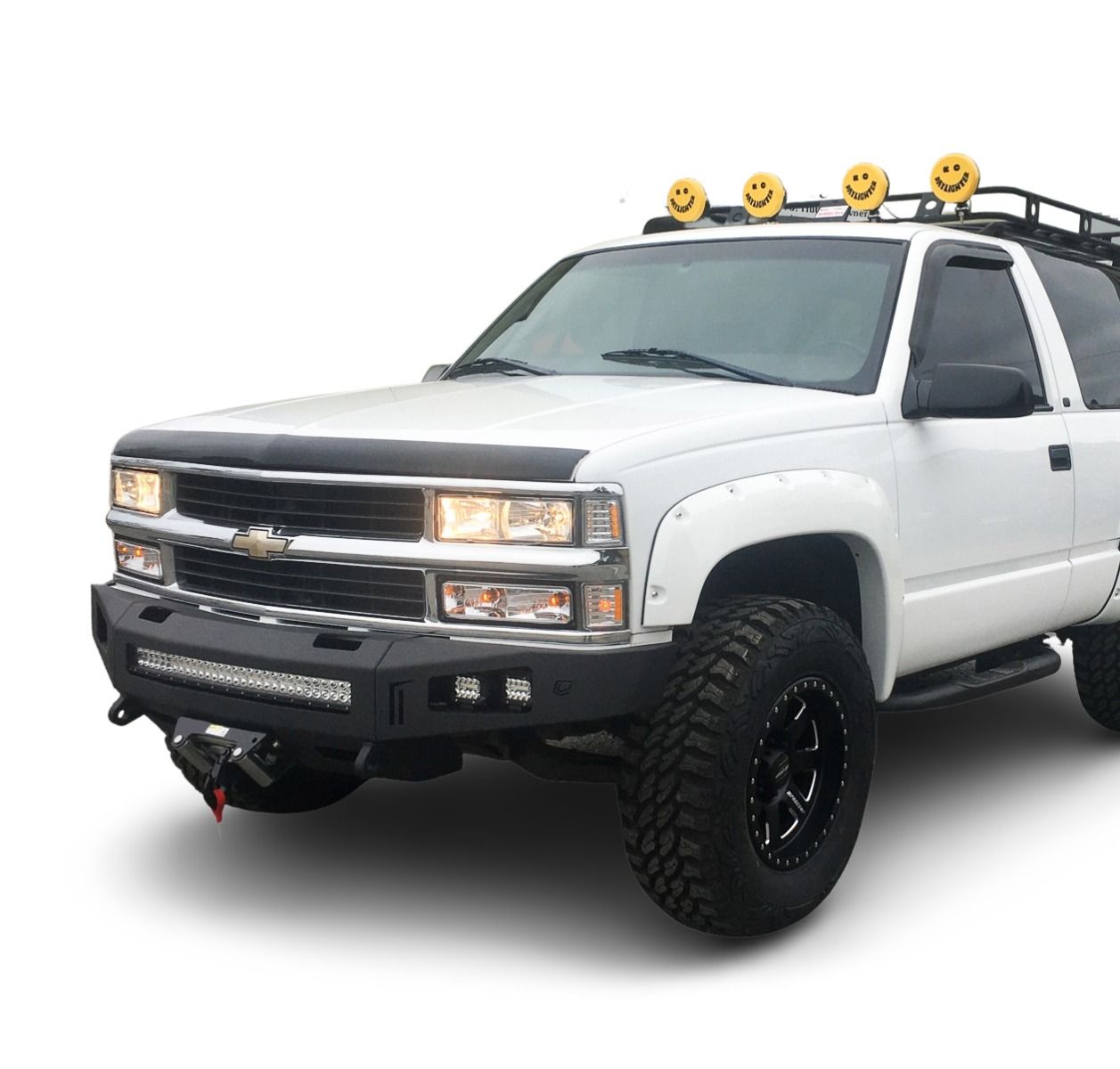 1992 - 1998 Chevy Winch Bumper Tahoe Suburban GMC YukonChassis Unlimited Octane