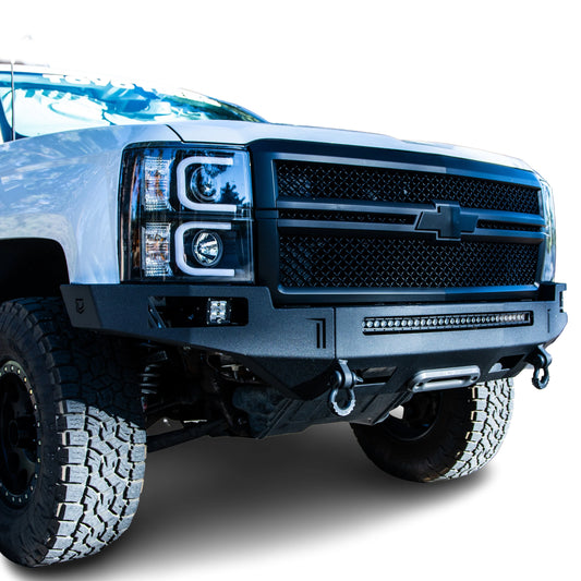 2014-2015 Chevy Silverado 1500 Front Winch Bumper by Chassis Unlimited