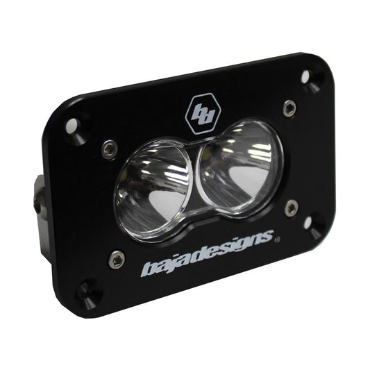 Baja Designs S2 Sport Black Flush Mount LED Auxiliary Light Pod - Universal
