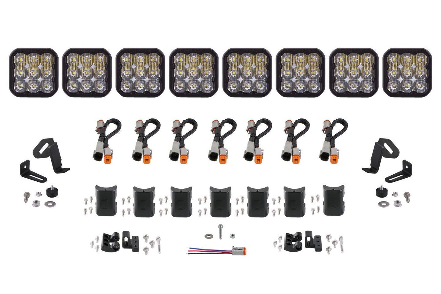 Diode Dynamics SS5 CrossLink 8-Pod LED Light Bar One
