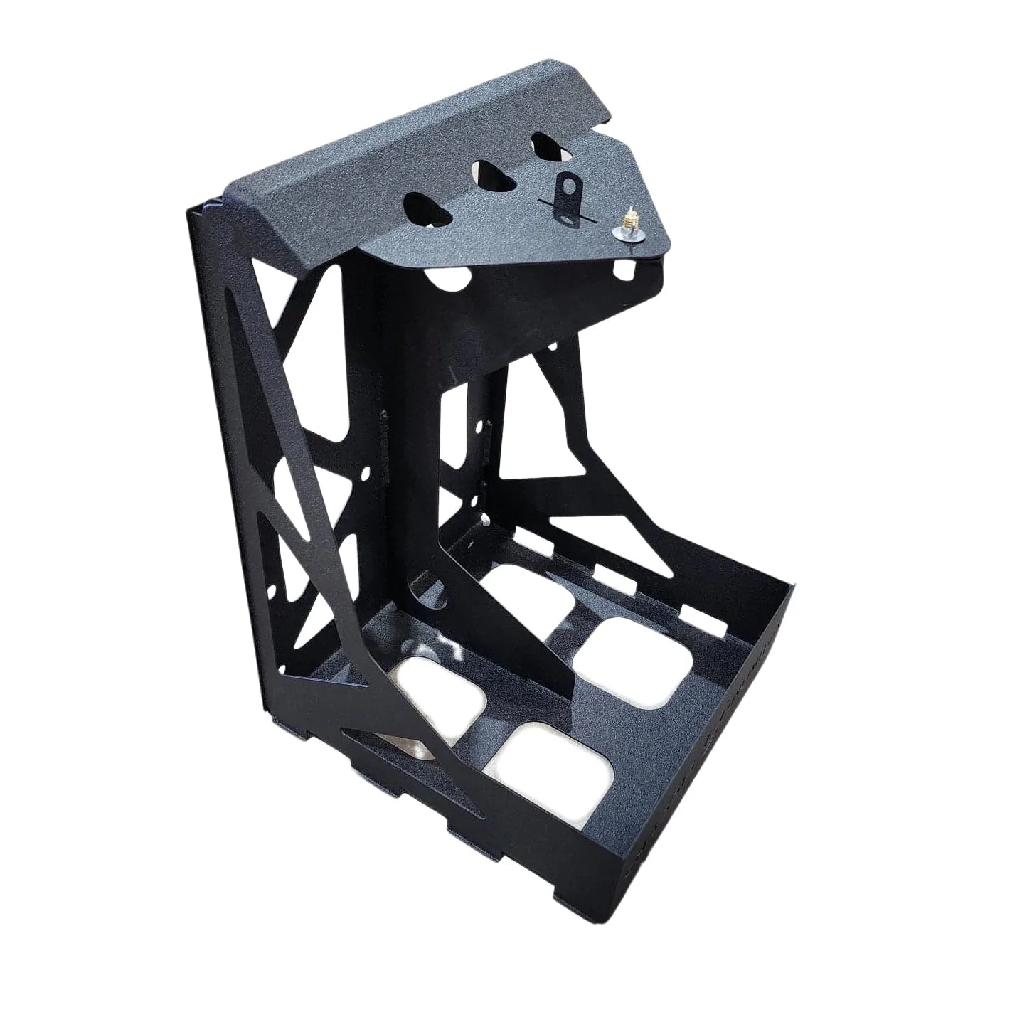 DUAL FUEL/WATER CAN MOUNT - FITS SWING OUT BUMPERS 1500/2500/3500