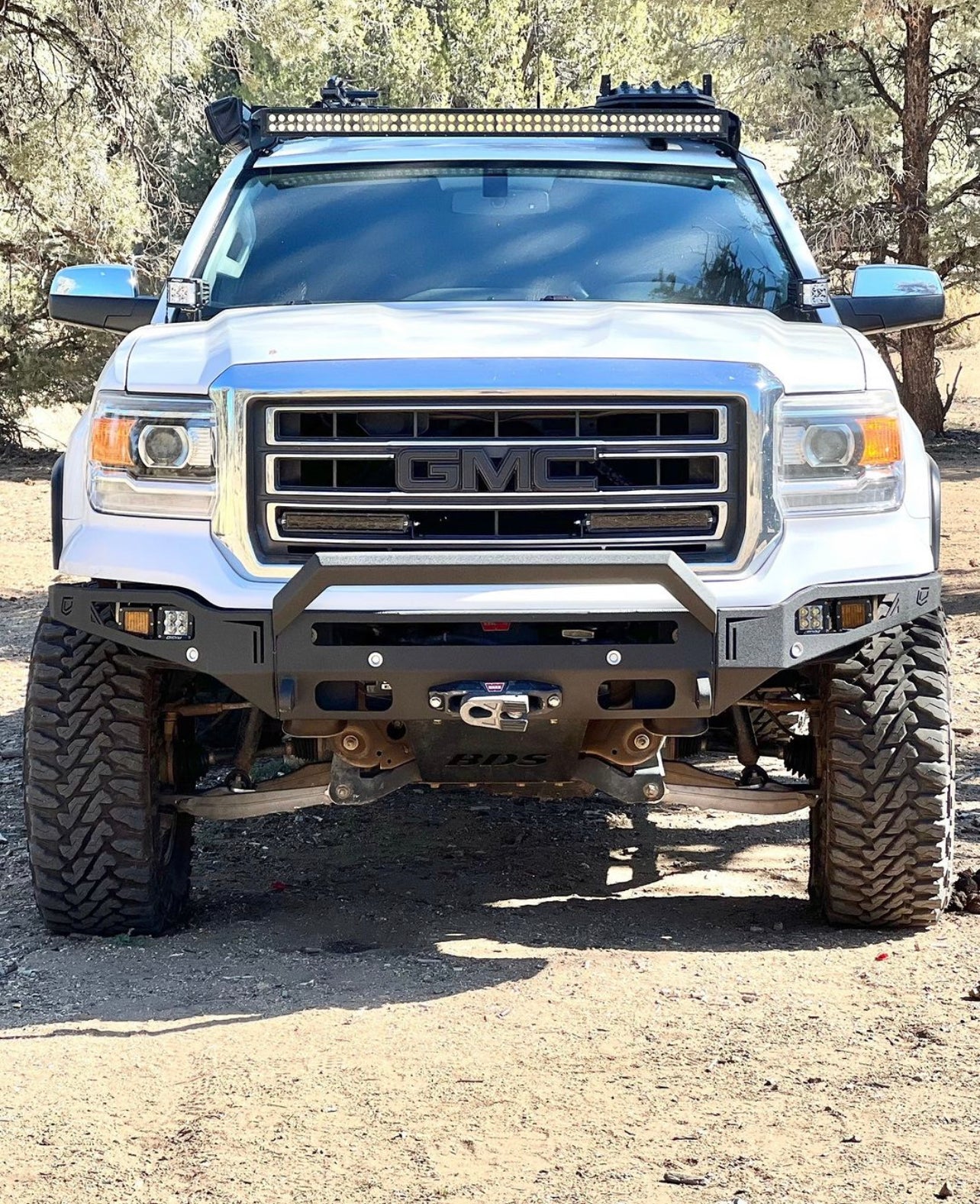 high-quality brush guard light mount bumper add-on option For 1500 2500 3500 octane bumpers